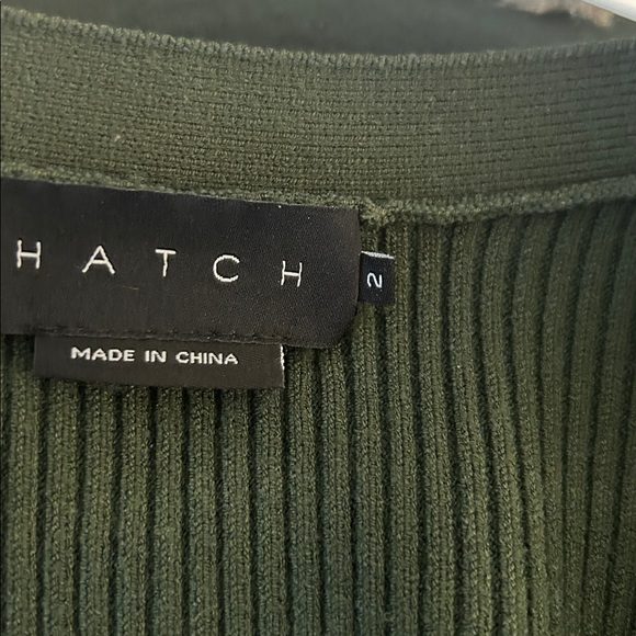 Hatch Olive Ribbed Sweater - Picture 8 of 9